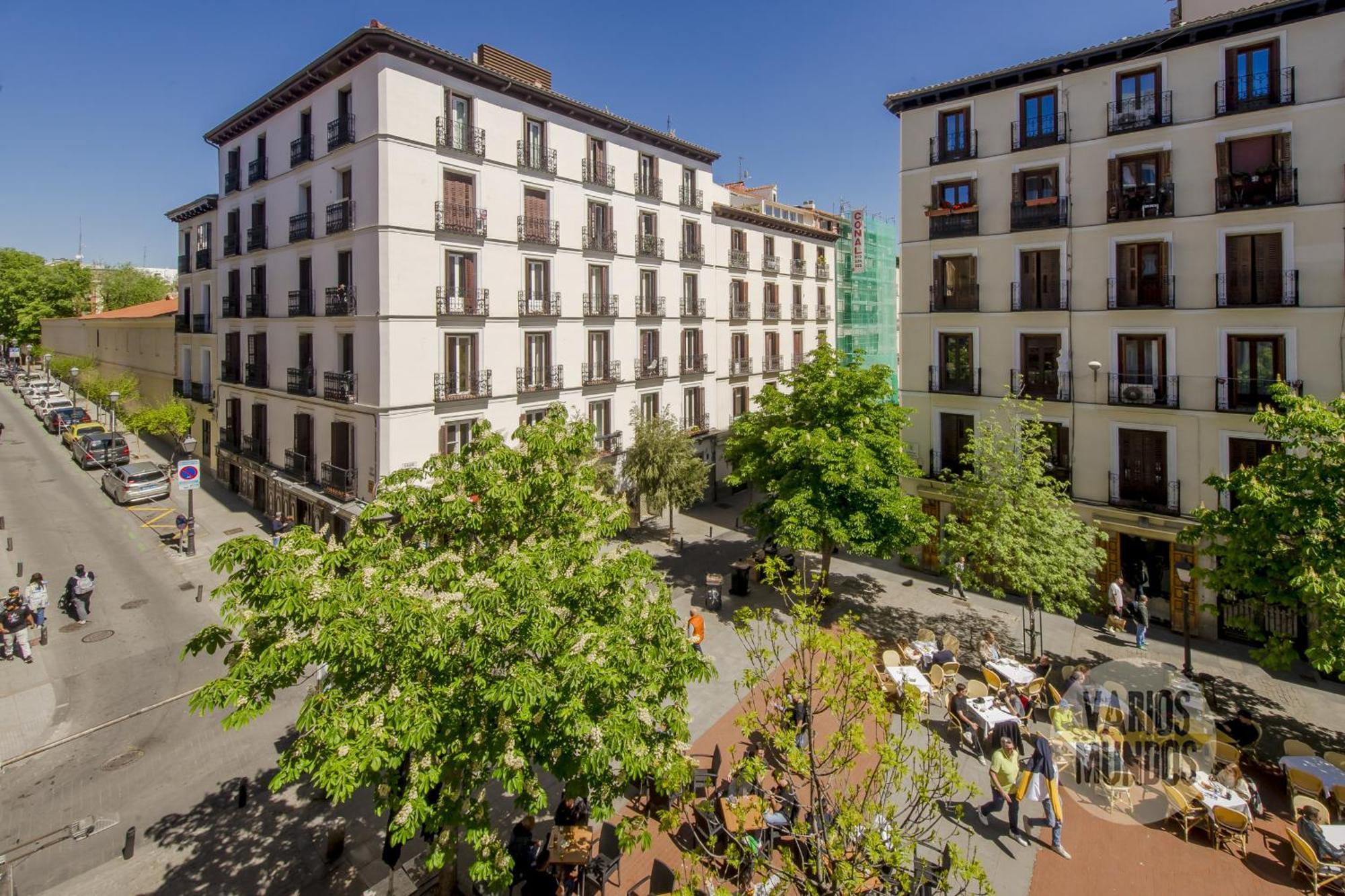 Confortable Apt Para 3 Pax A 1 Min De Gran Via Madrid Eksteriør bilde
